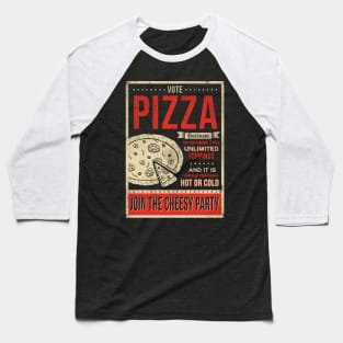 Cheesy Party Baseball T-Shirt